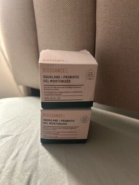 Biossance Squalane + Probiotic Gel Moisturizer (0.5 oz / 15 mL) 2 Pack